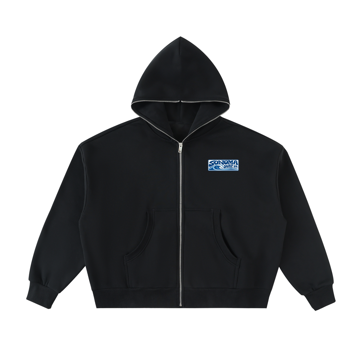 Men's Full-Zip Shark Hoodie