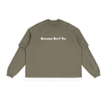 Unisex Paneled Layer Color Block T-Shirt