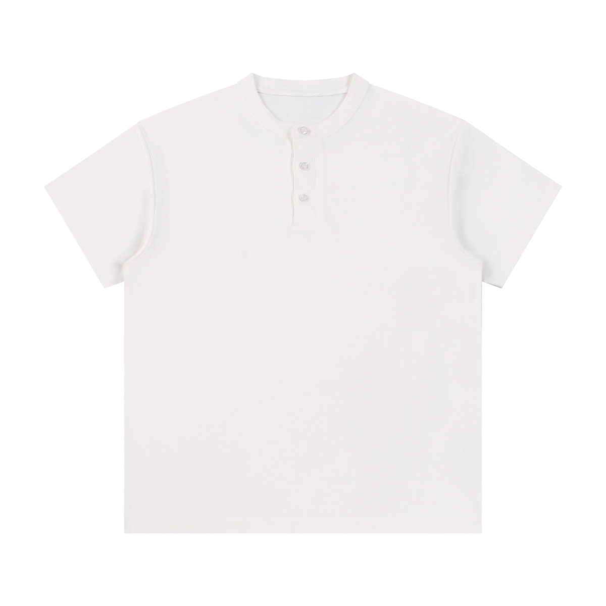 Short Sleeve 'Food Chain' Henley Shirt