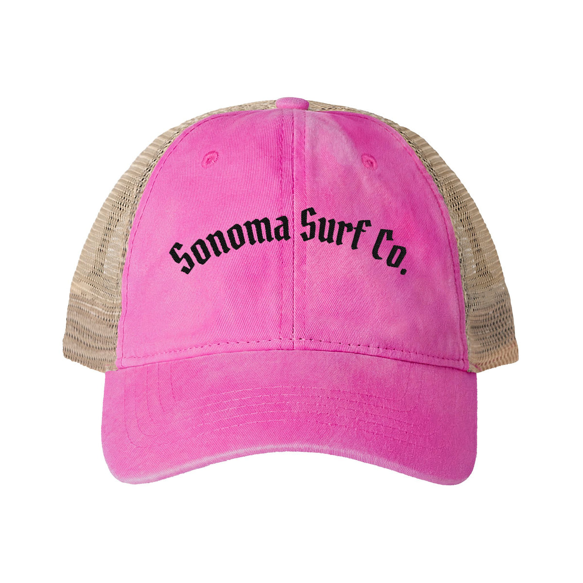 Sonoma Surf Co. Washed Mesh Cap — Coastal