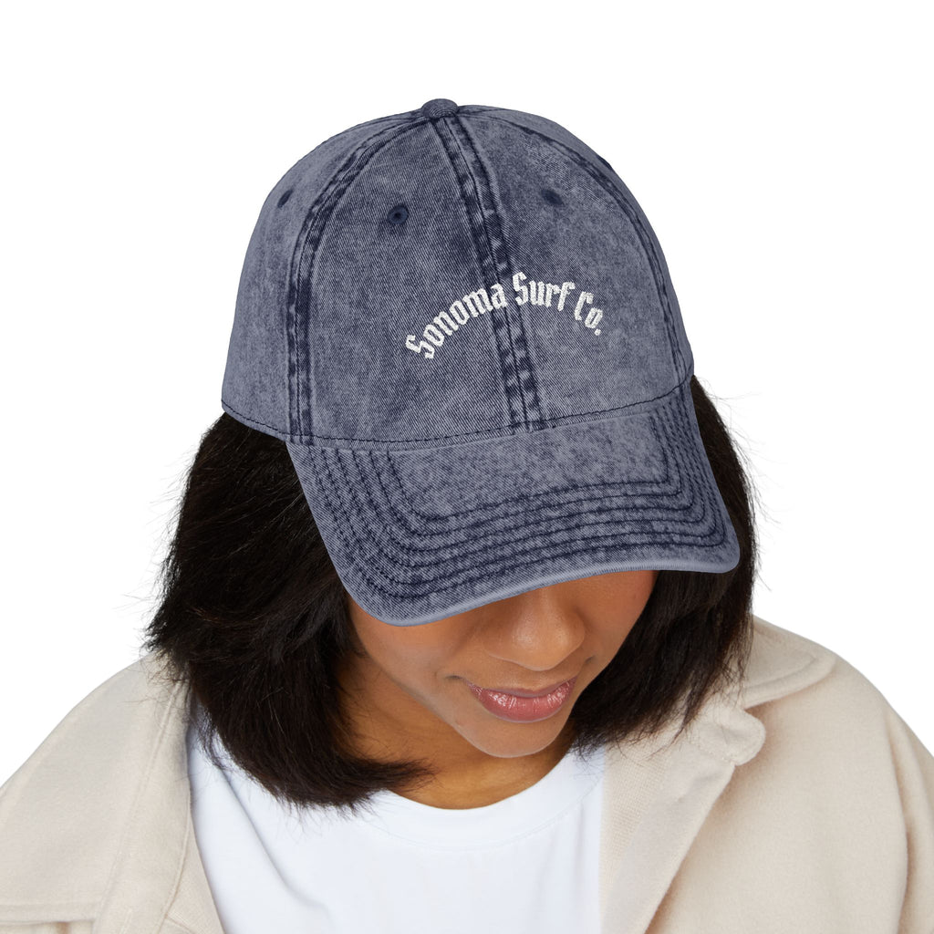 Sonoma Surf Co. Washed Cap — Vintage Circle Logo