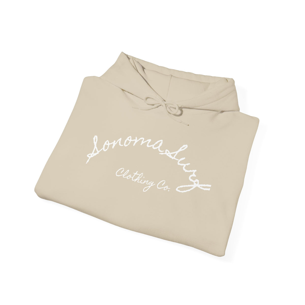 Classic White Hoodie — Blank Canvas Pullover for Custom Printing
