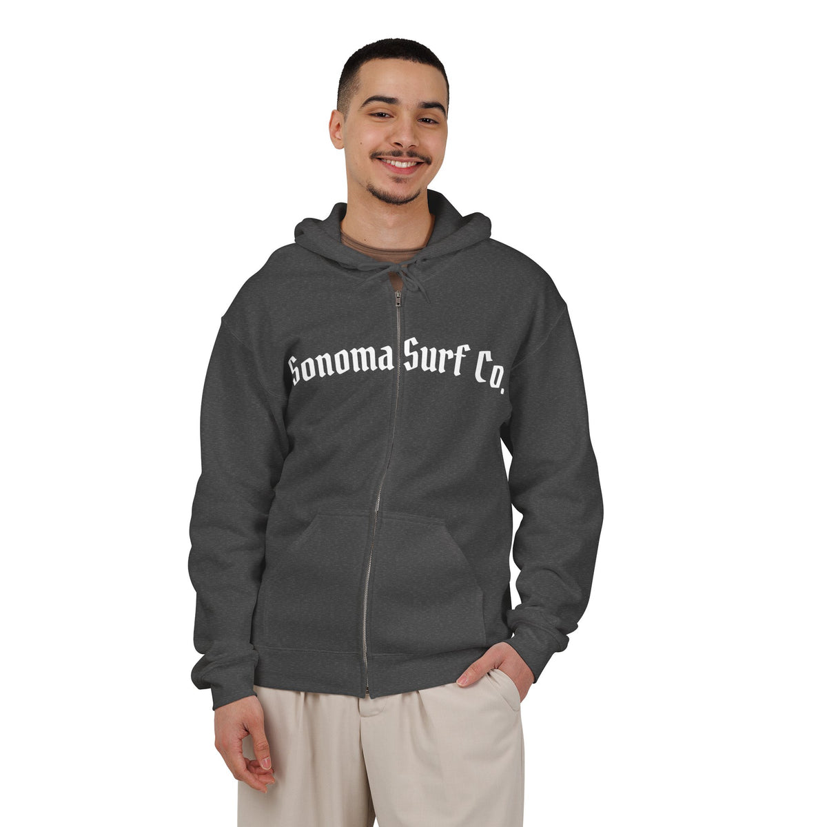 Sonoma Surf Co. Zip Hoodie — Coastal Club