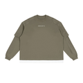 Unisex Paneled Layer Color Block T-Shirt