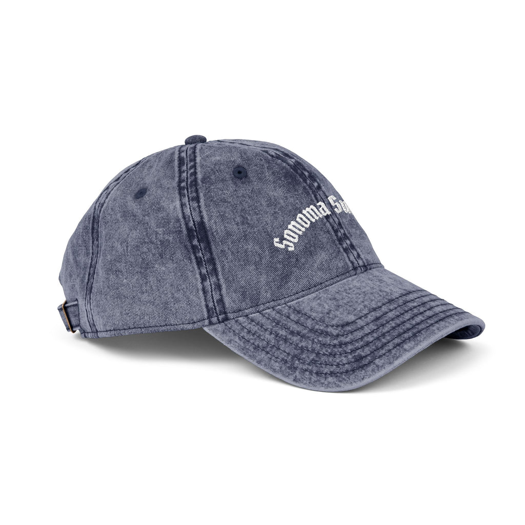 Sonoma Surf Co. Washed Cap — Vintage Circle Logo