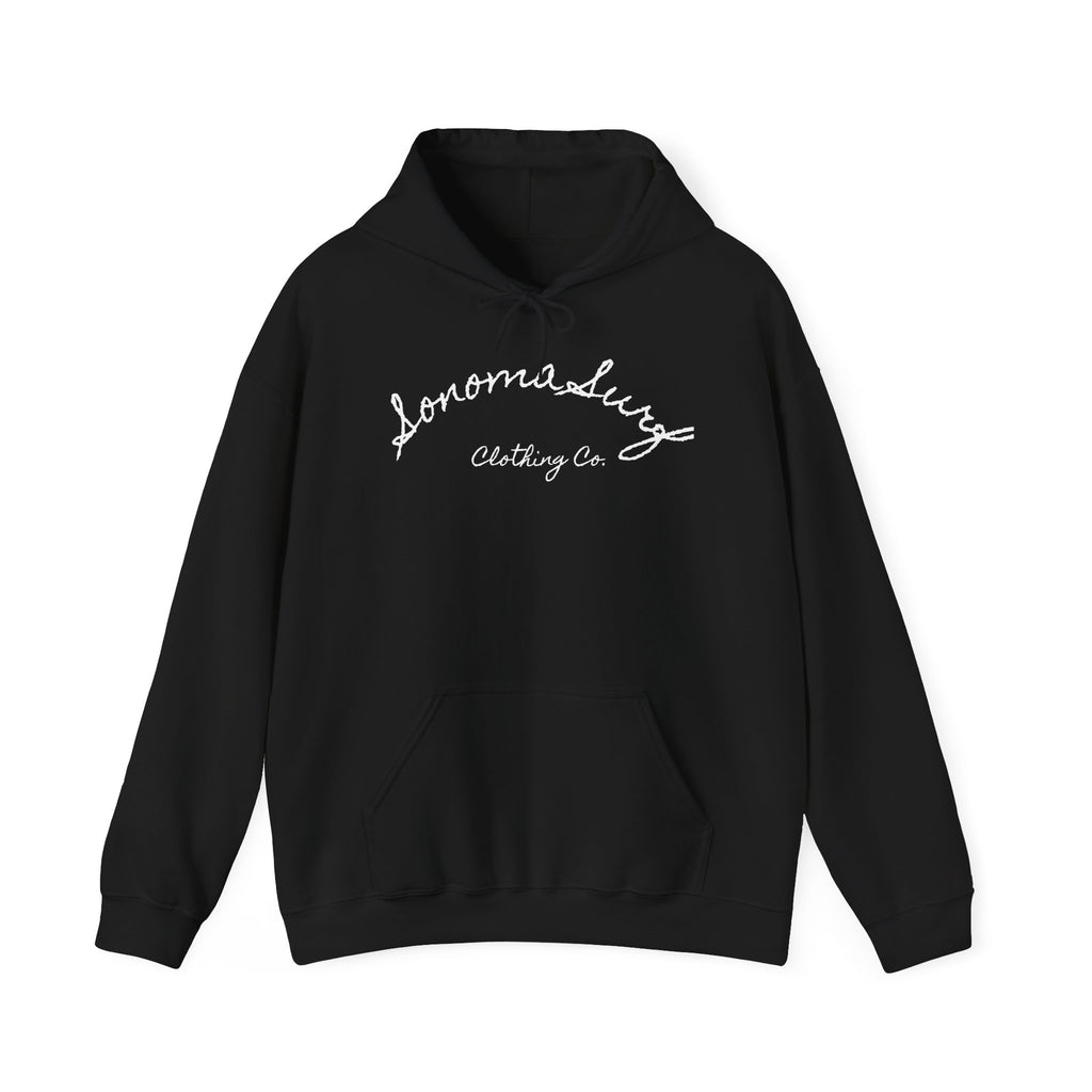 Sonoma Sundry 'Point Reyes' Hoodie — Coastal Topographic Graphic Hooded Sweatshirt