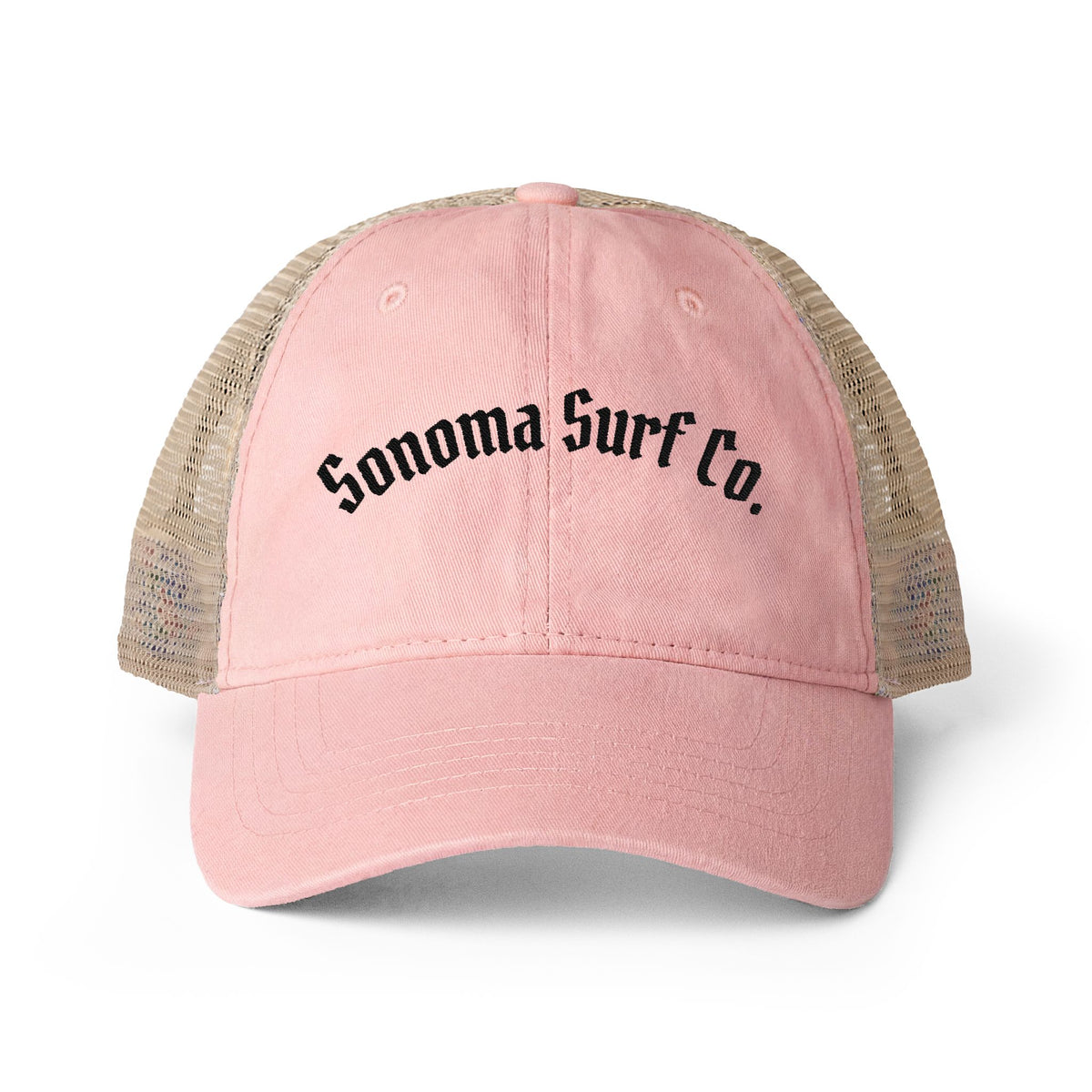 Sonoma Surf Co. Washed Mesh Cap — Coastal