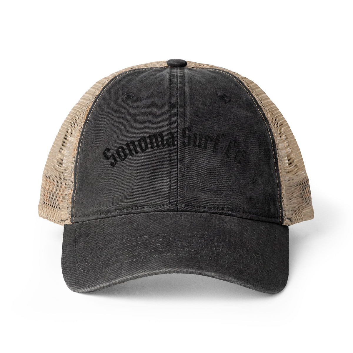 Sonoma Surf Co. Washed Mesh Cap — Coastal