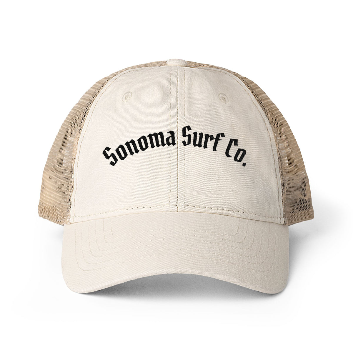 Sonoma Surf Co. Washed Mesh Cap — Coastal