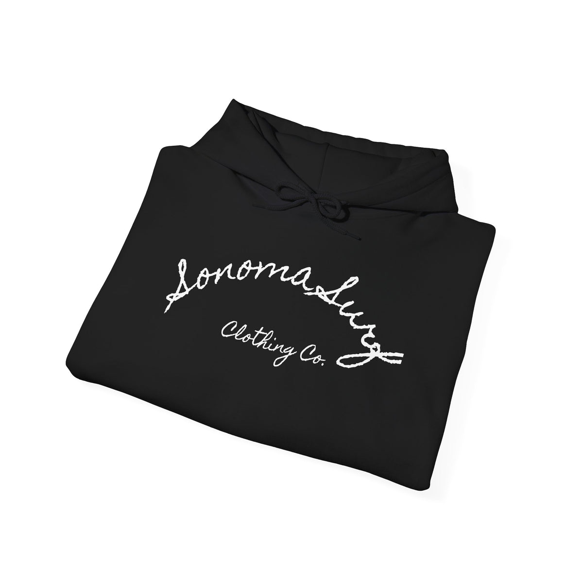 Classic White Hoodie — Blank Canvas Pullover for Custom Printing