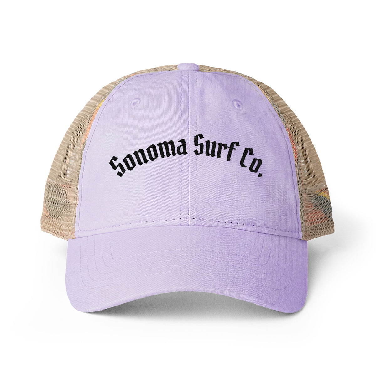 Sonoma Surf Co. Washed Mesh Cap — Coastal