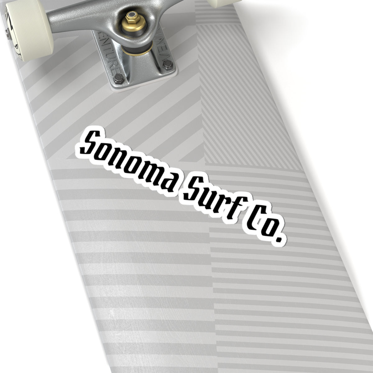 Sonoma Surf Co. Kiss-Cut Sticker — Vintage Script Surf Brand Decal