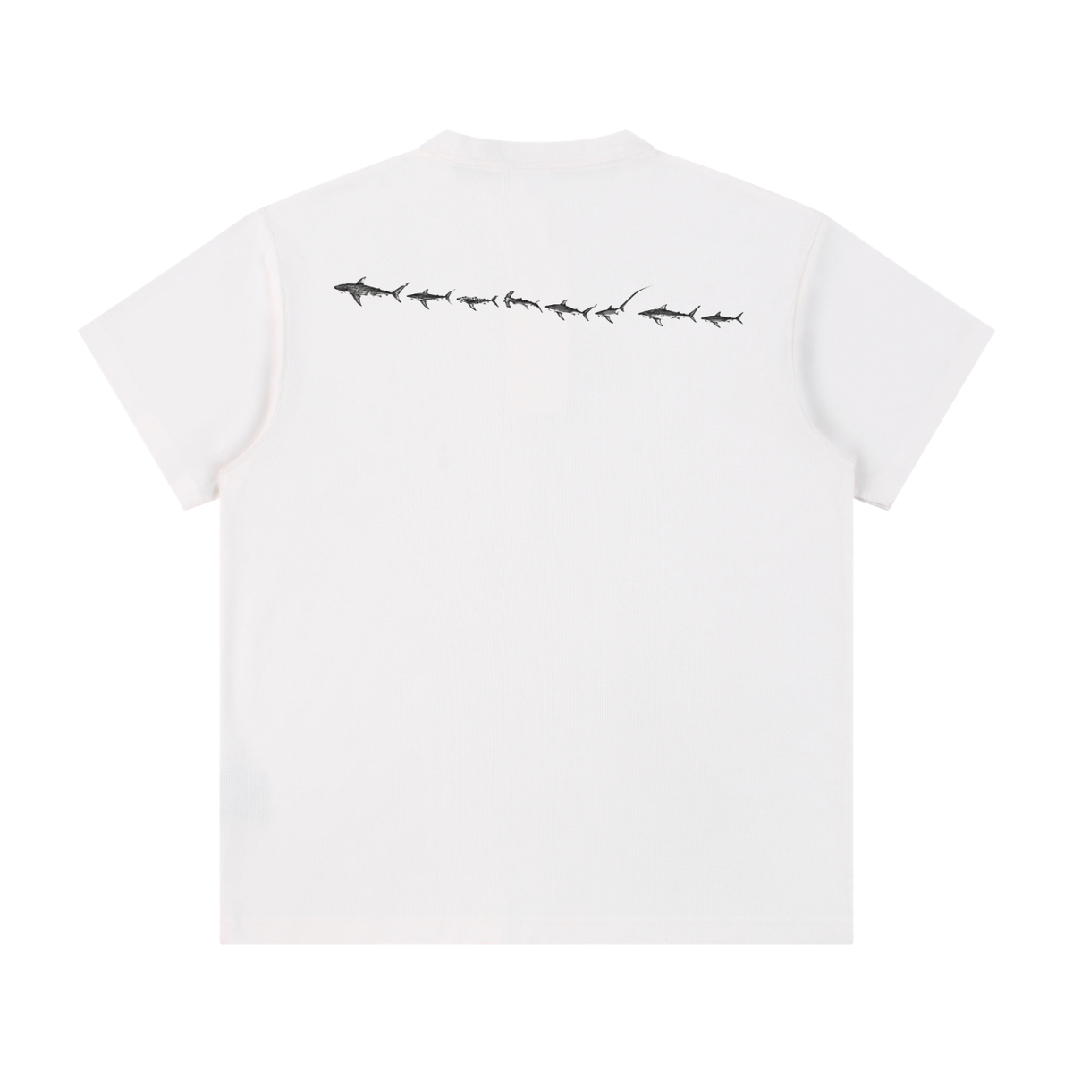 Short Sleeve 'Food Chain' Henley Shirt