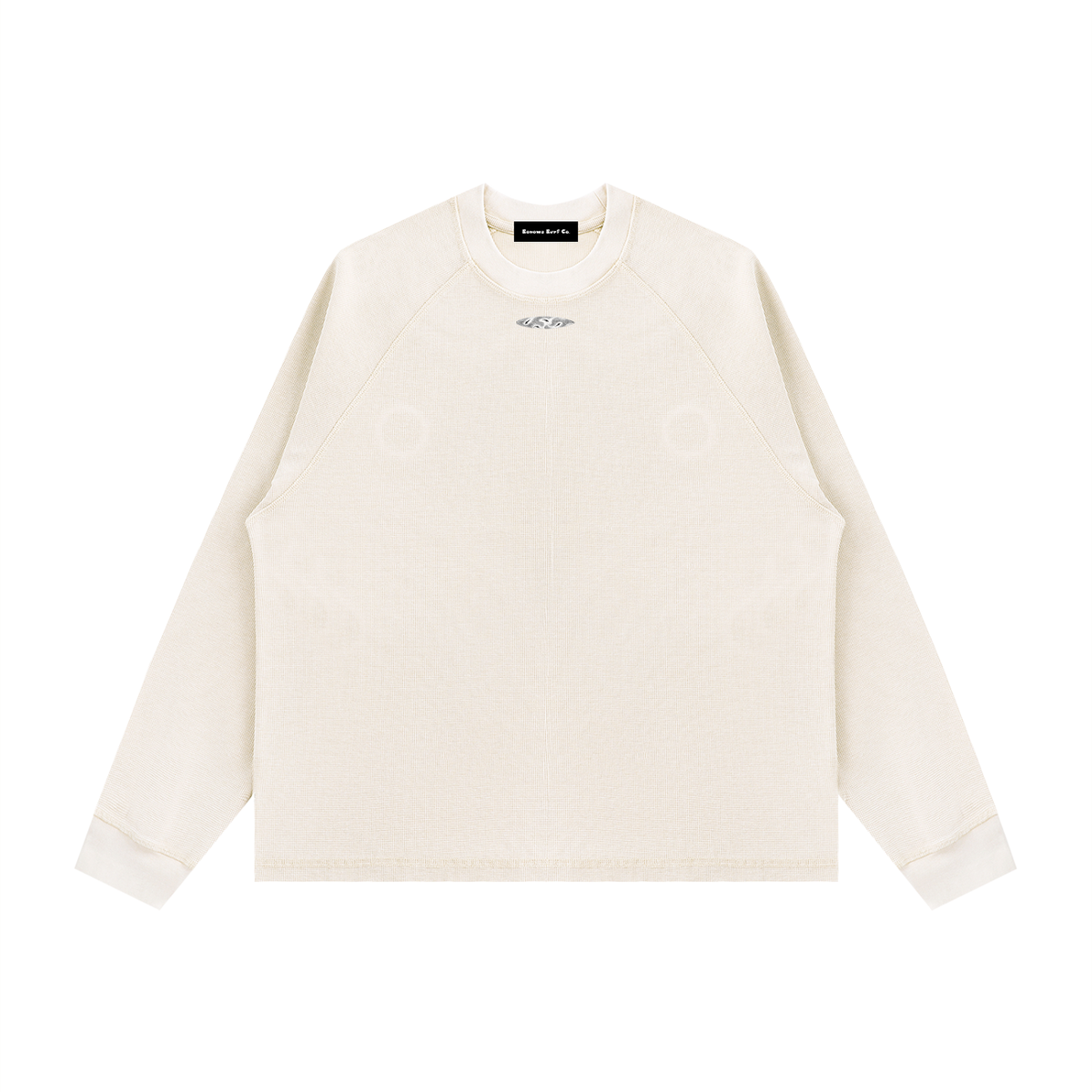 Men's Vintage Wash Boxy  Waffle T-Shirt