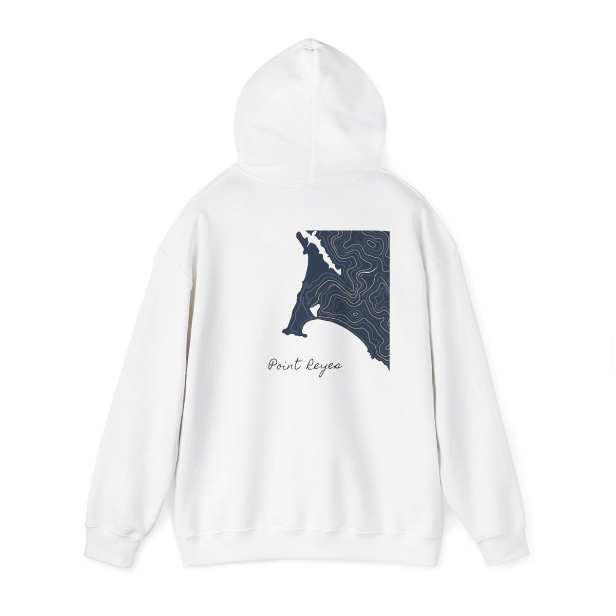 Point Reyes Hoodie — Topographic Edition