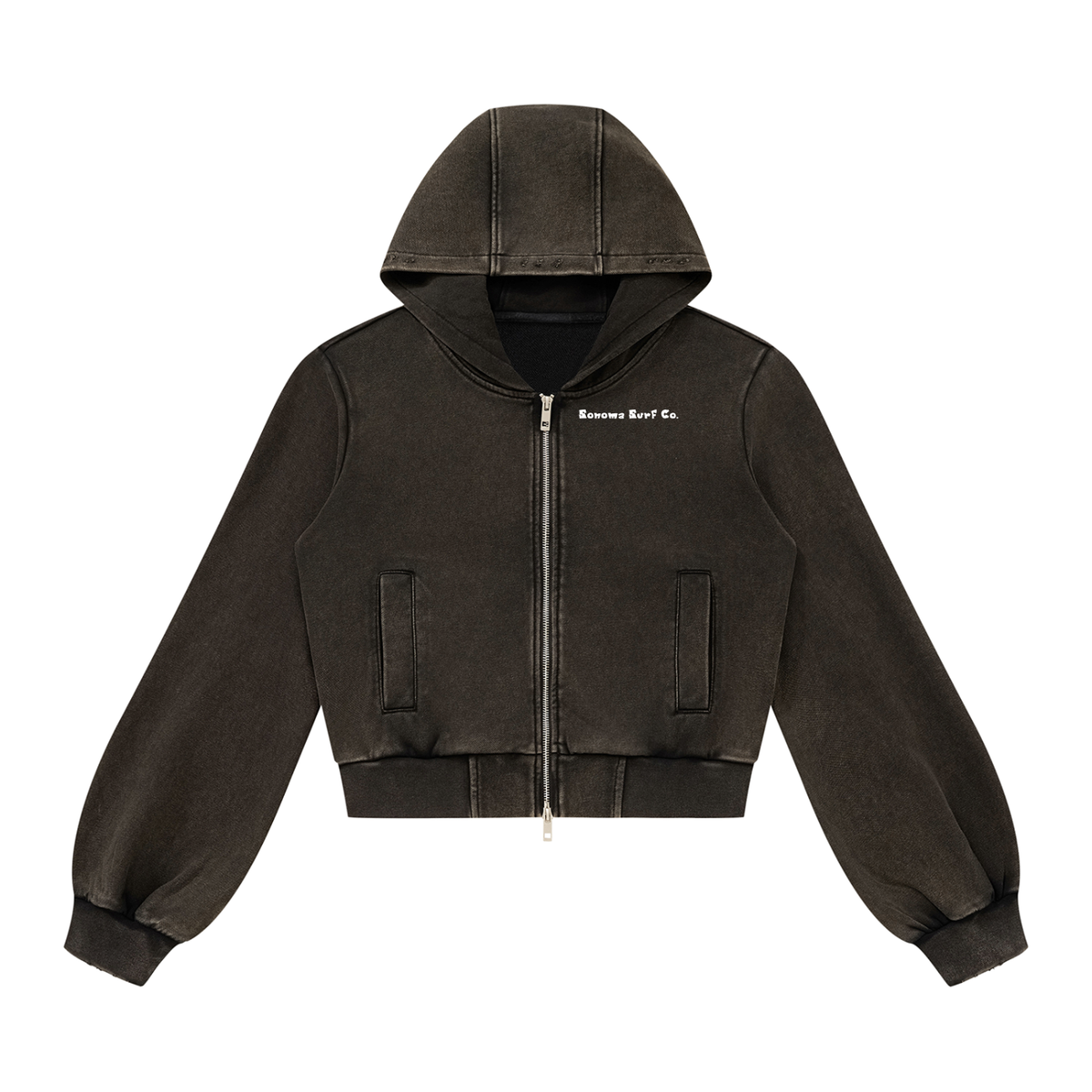 Women’s Vintage Wash Full Zip Hoodie