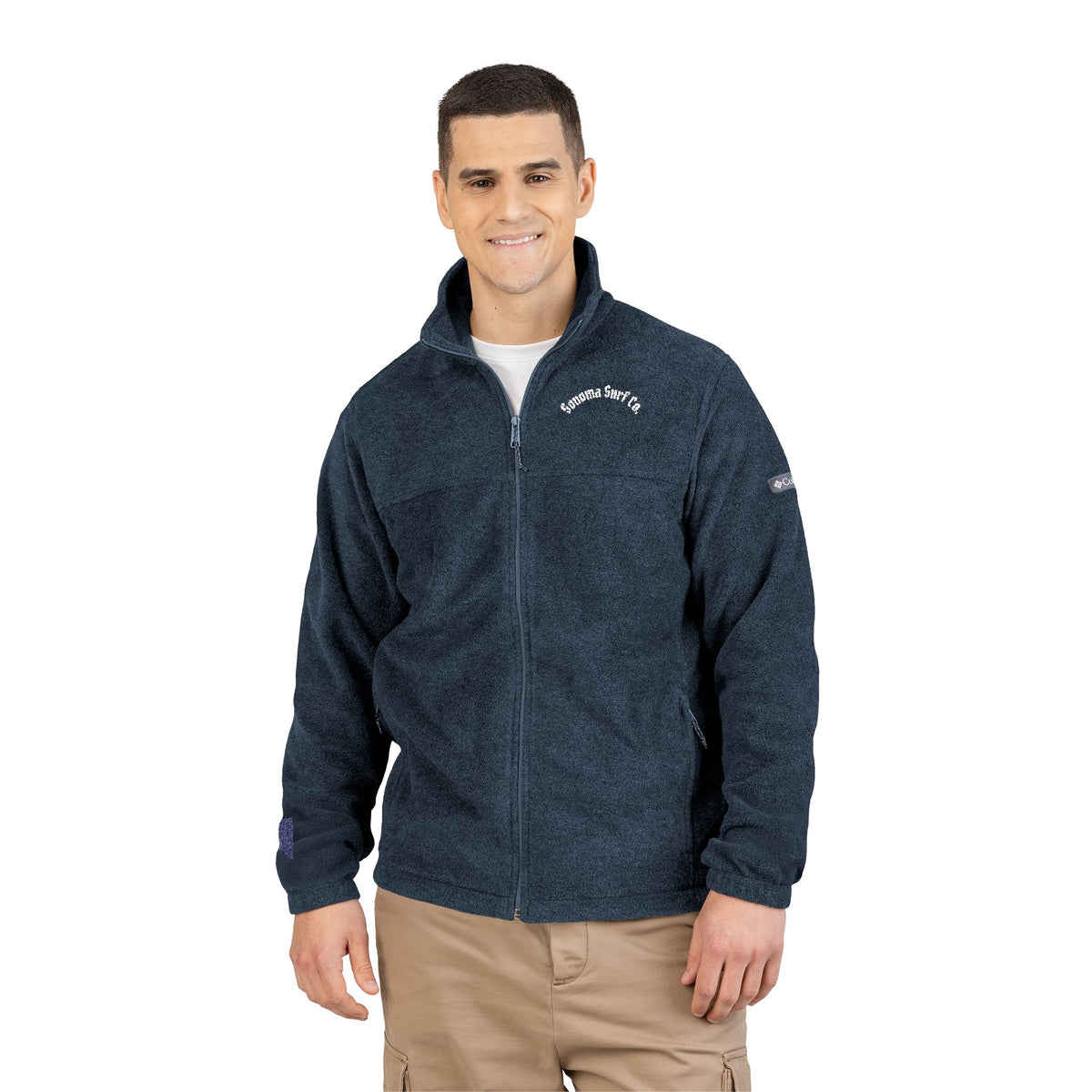 Sonoma Surf Co. Columbia Fleece Jacket — Coastal Layer