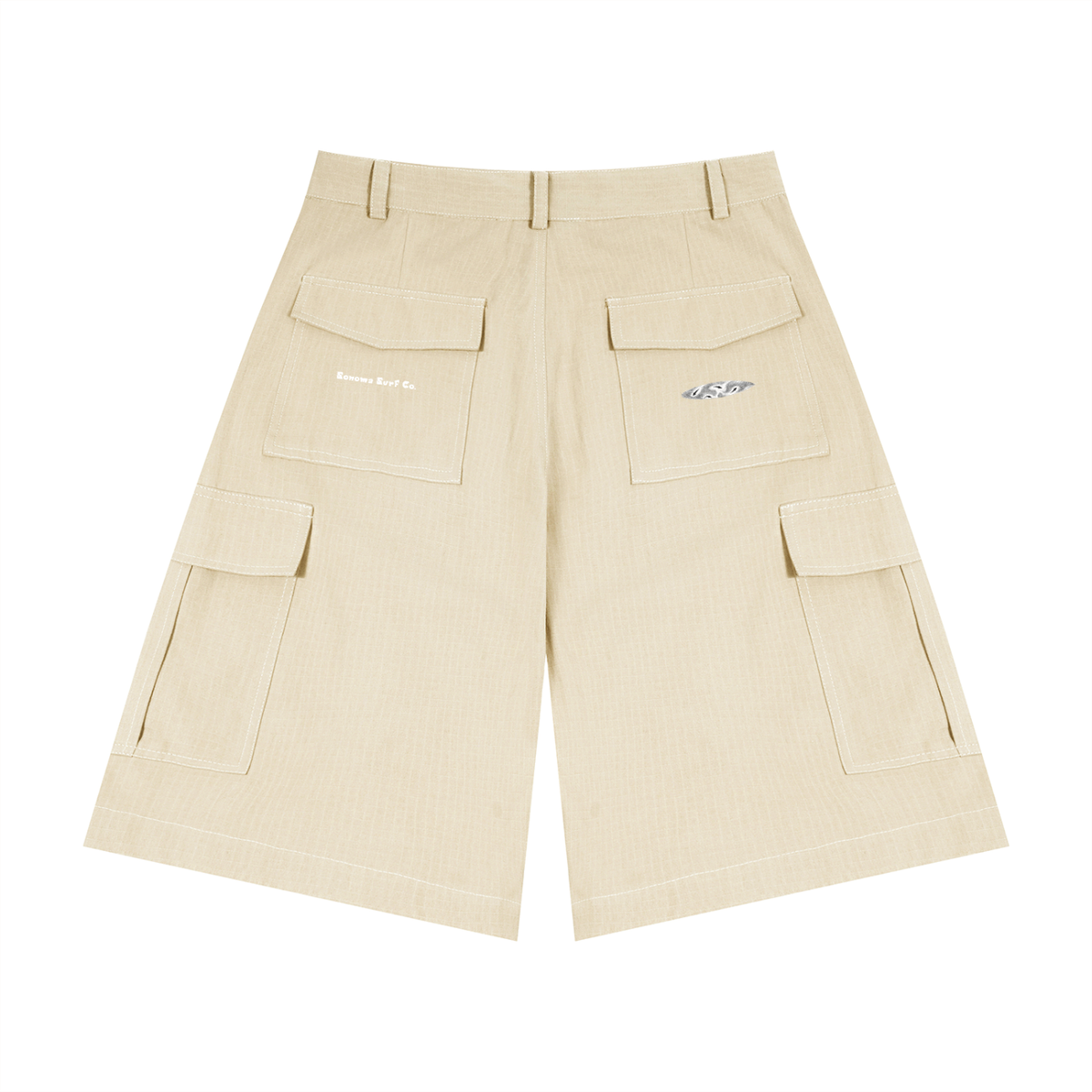 Unisex Woven Cargo Shorts