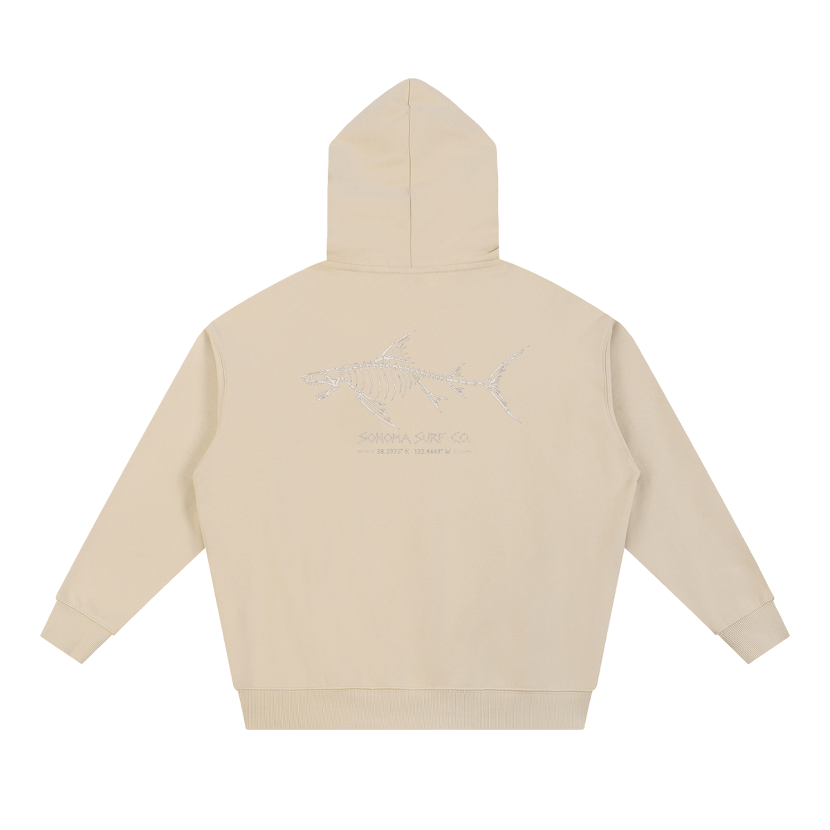 Essential Heavyweight 'Shark Bone' Hoodie