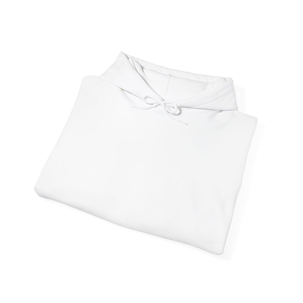 Classic White Hoodie — Blank Canvas Pullover for Custom Printing