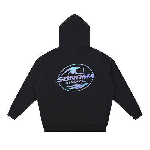 'Cosmic Tide' Essential Heavyweight Hoodie