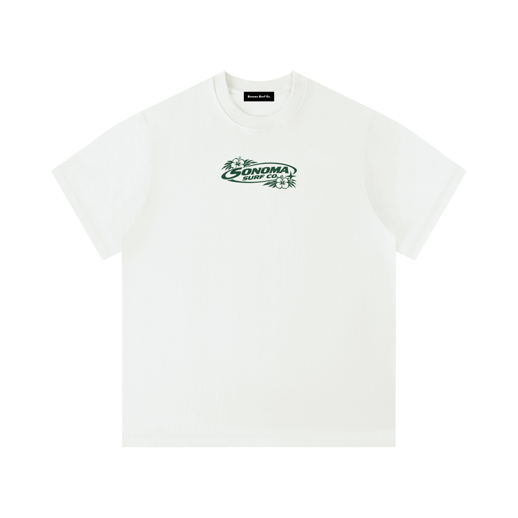Unisex 'Floral' Regular Fit T-Shirt