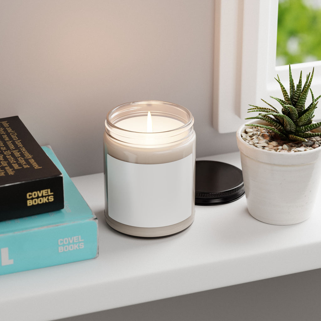 9oz Scented Soy Candle Jar — Natural Fragrance Candle for Home, Relaxation & Gifts