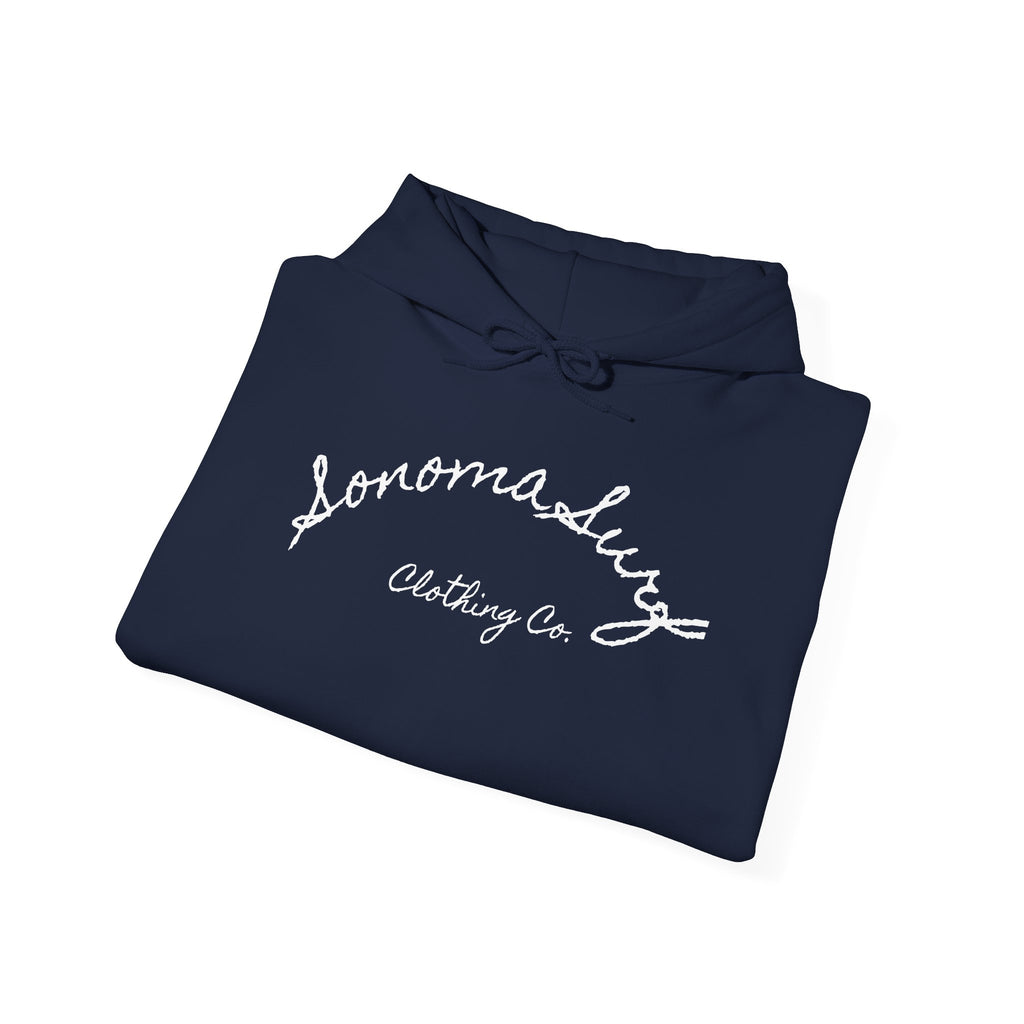 Classic White Hoodie — Blank Canvas Pullover for Custom Printing