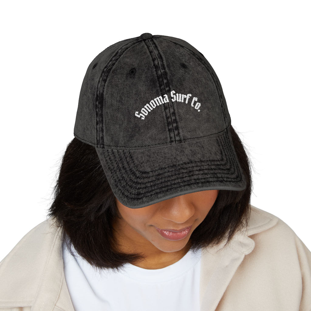 Sonoma Surf Co. Washed Cap — Vintage Circle Logo