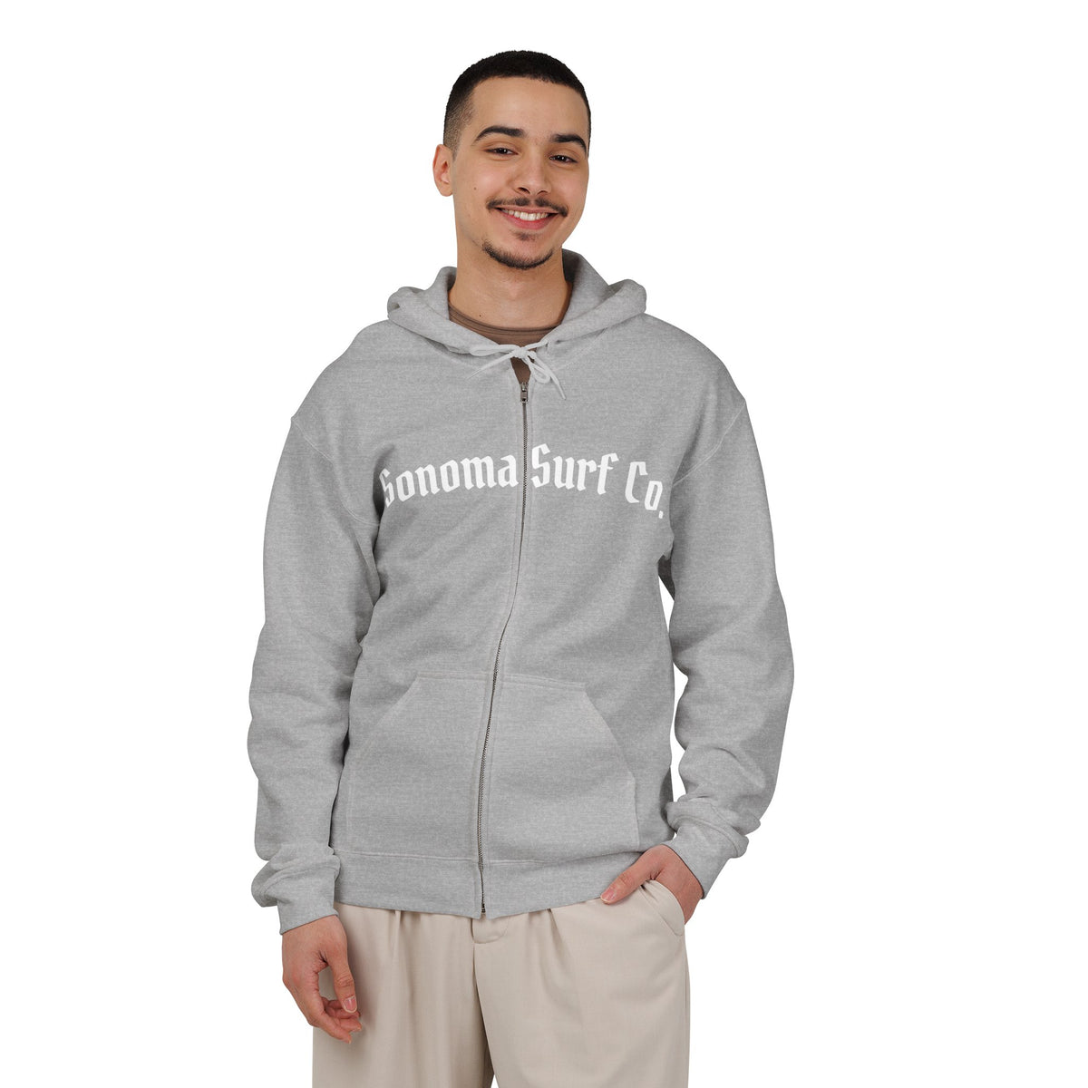 Sonoma Surf Co. Zip Hoodie — Coastal Club