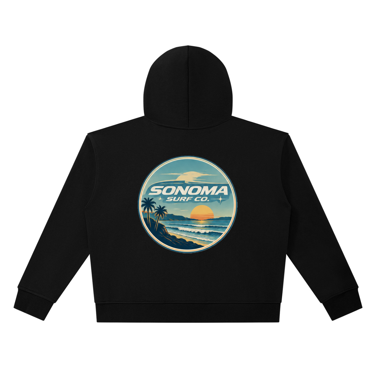 'Sand Bar' Zip up Hoodie