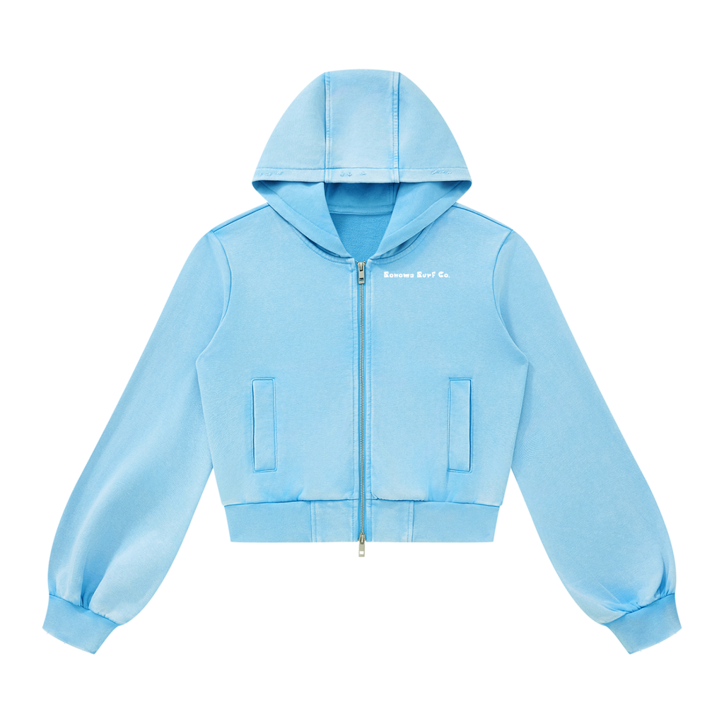 Women’s Vintage Wash Full Zip Hoodie