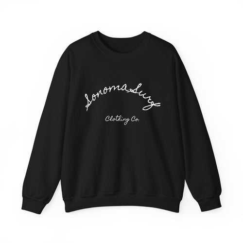 Classic White Crewneck Sweatshirt