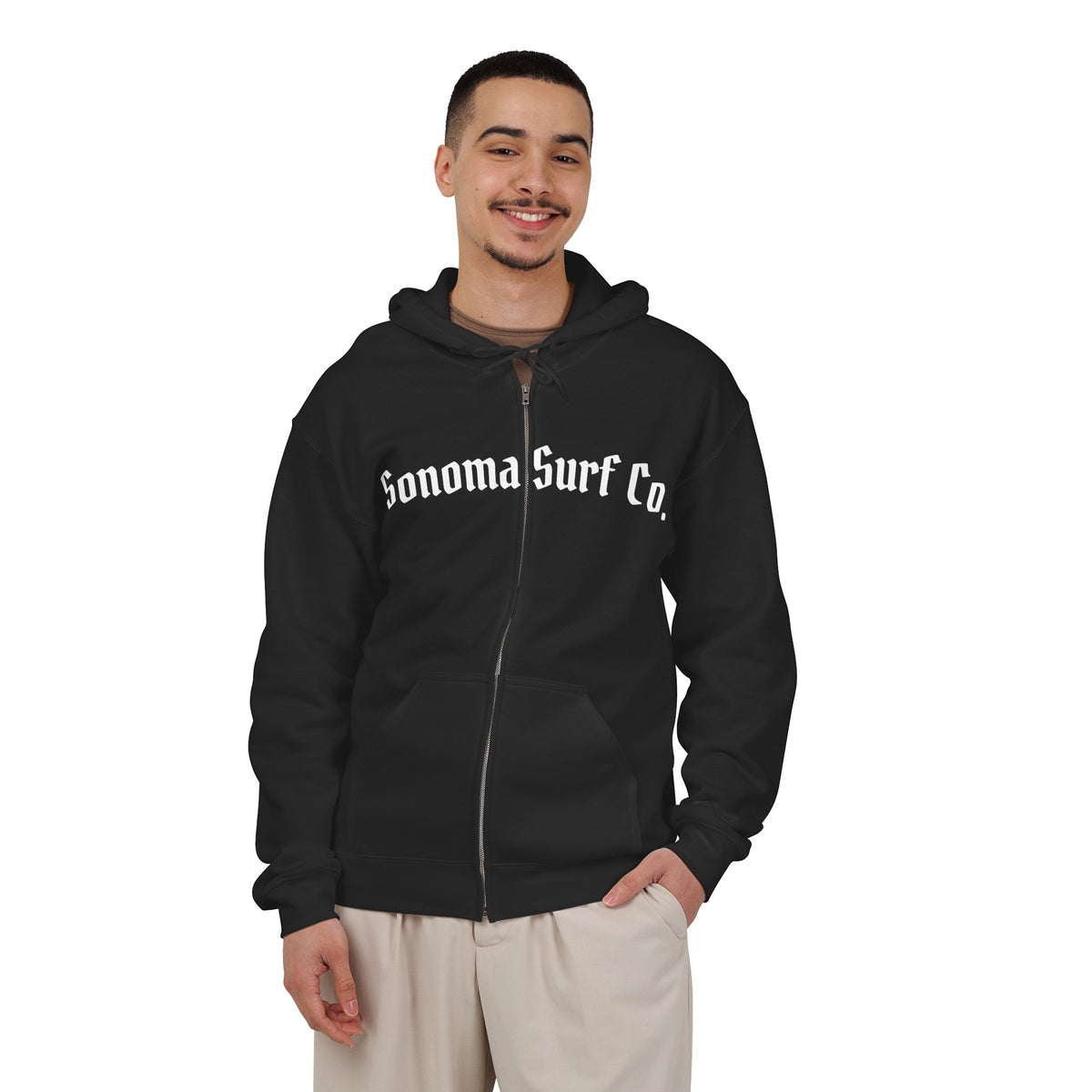 Sonoma Surf Co. Zip Hoodie — Coastal Club