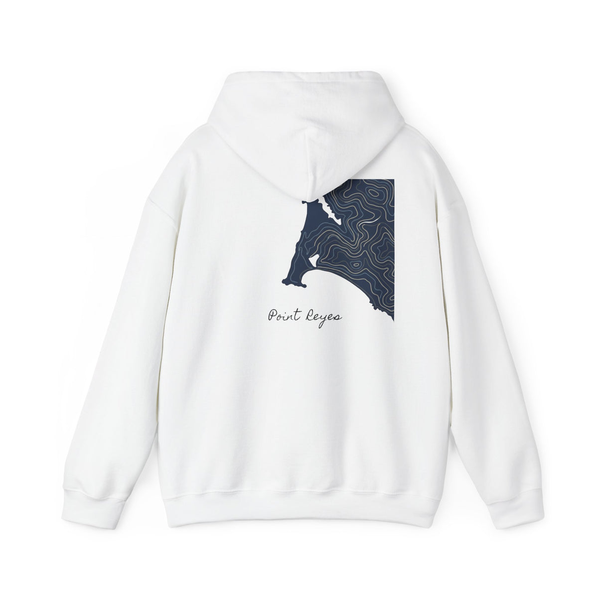 Point Reyes Hoodie — Topographic Edition