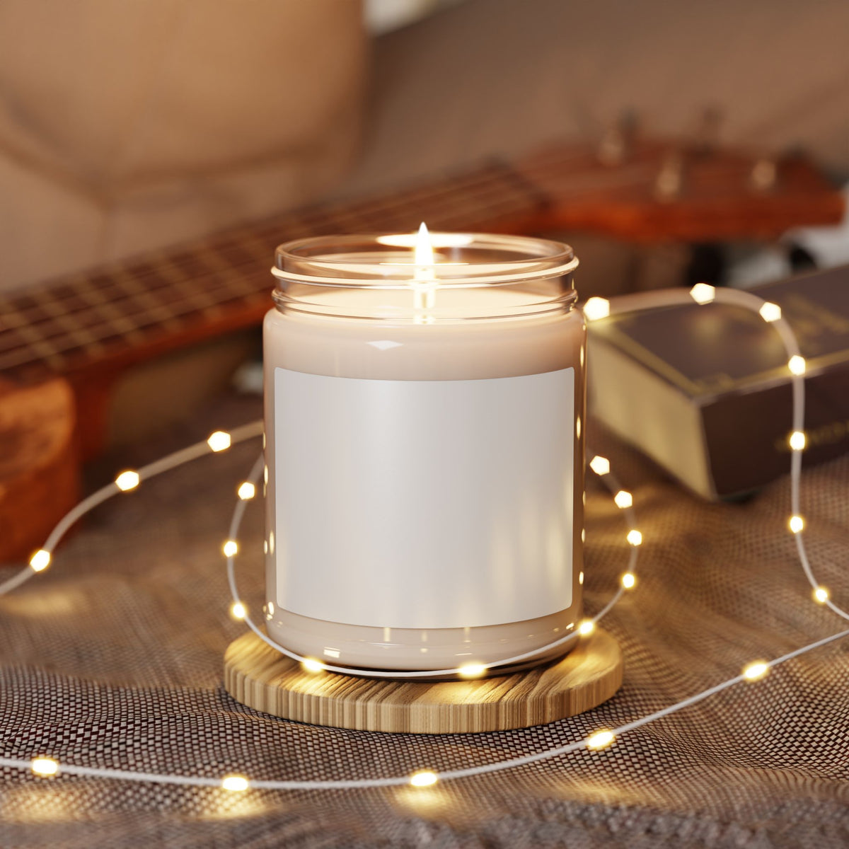 9oz Scented Soy Candle Jar — Natural Fragrance Candle for Home, Relaxation & Gifts