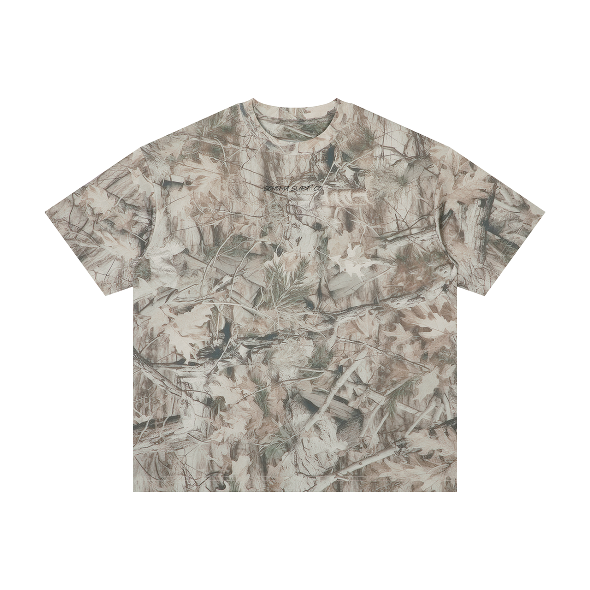 Unisex Camo Psalm Oversized T-Shirt