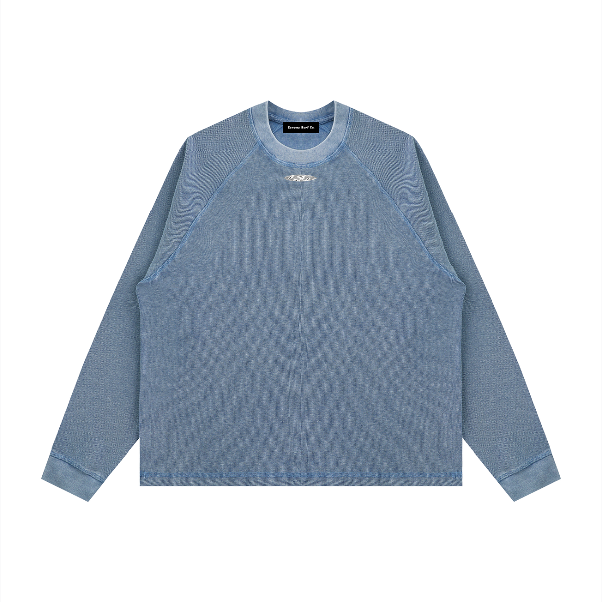 Men's Vintage Wash Boxy  Waffle T-Shirt
