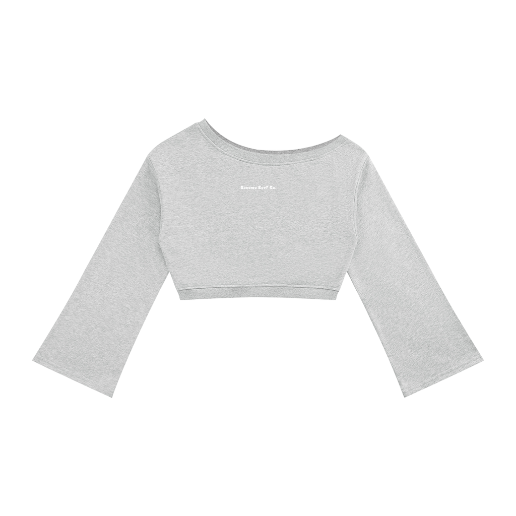 Women's Off-Shoulder Sweatshirt