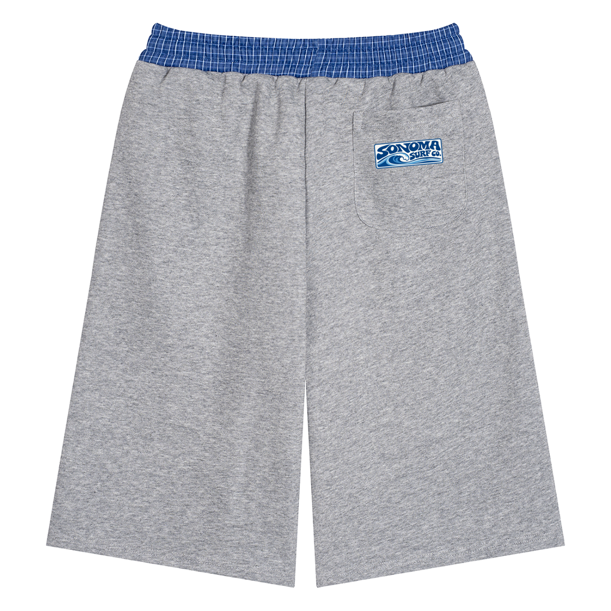 Men's Plaid Waistband Shorts