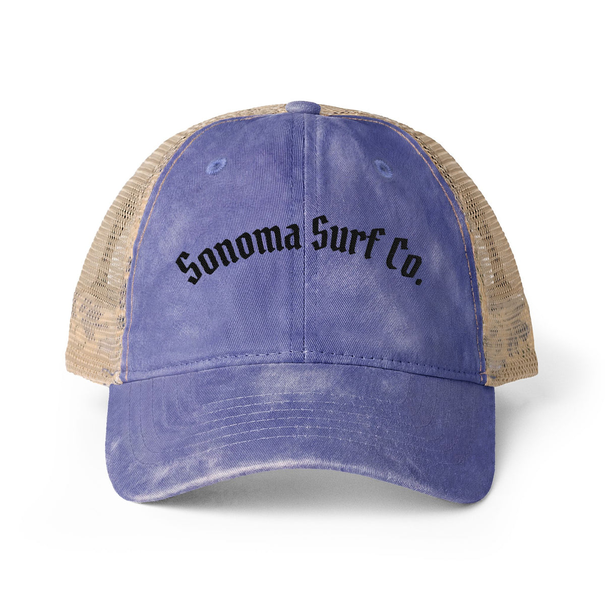 Sonoma Surf Co. Washed Mesh Cap — Coastal