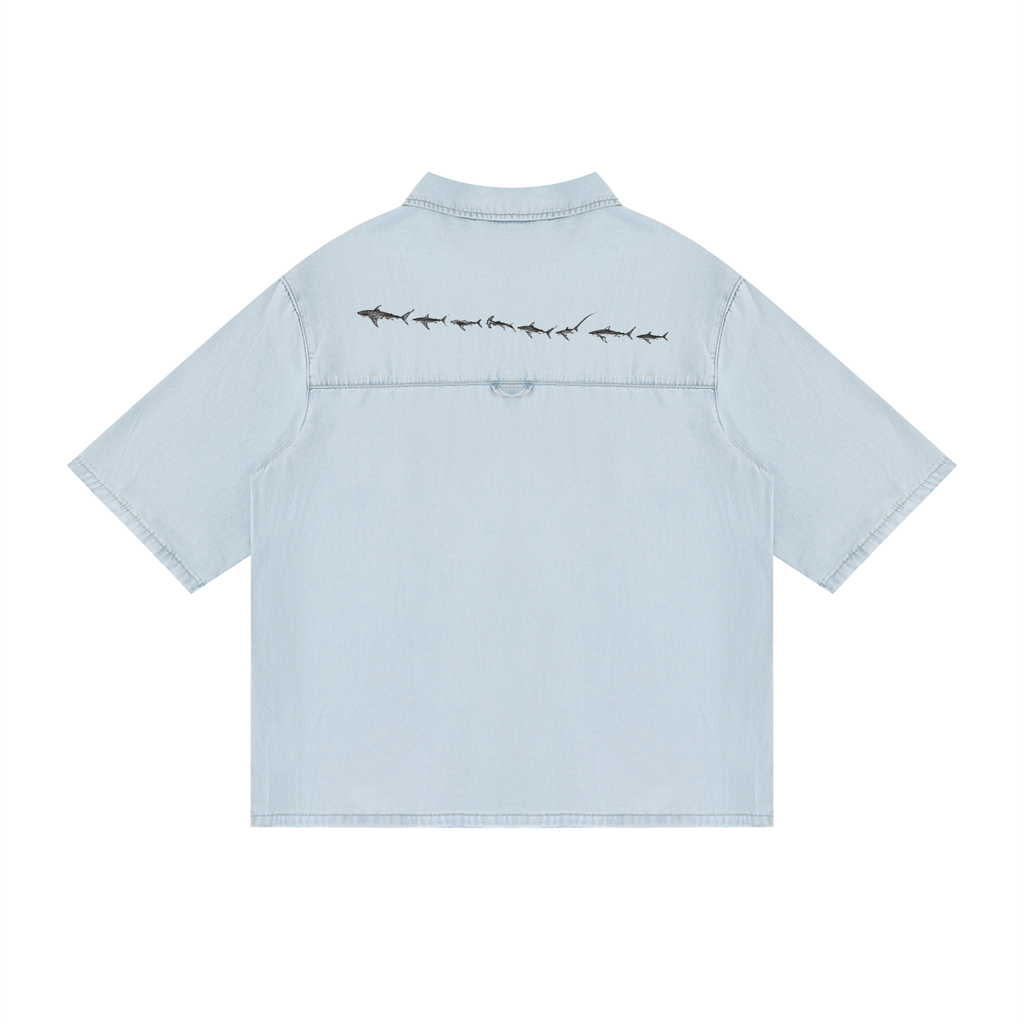 Men's Classic Collared 'Food Chain' Shirt