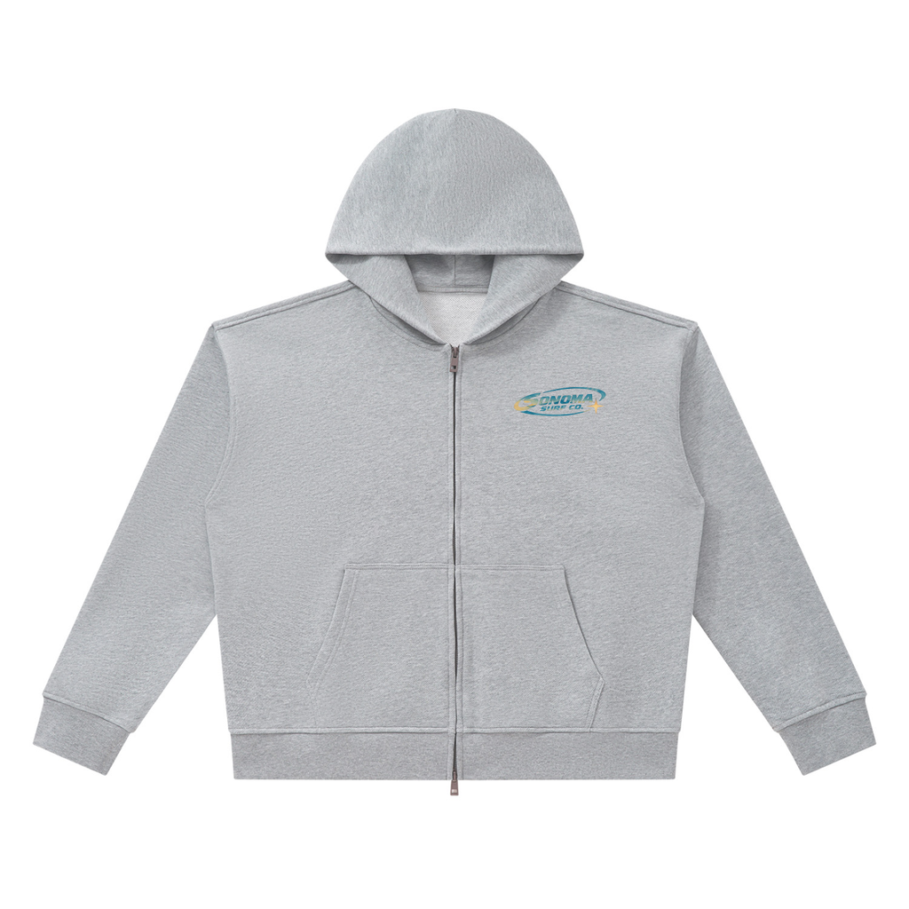'Sand Bar' Zip up Hoodie