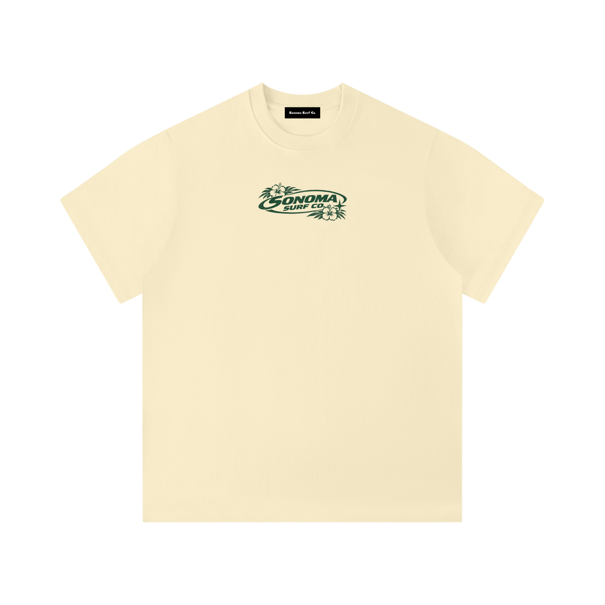 Unisex 'Floral' Regular Fit T-Shirt
