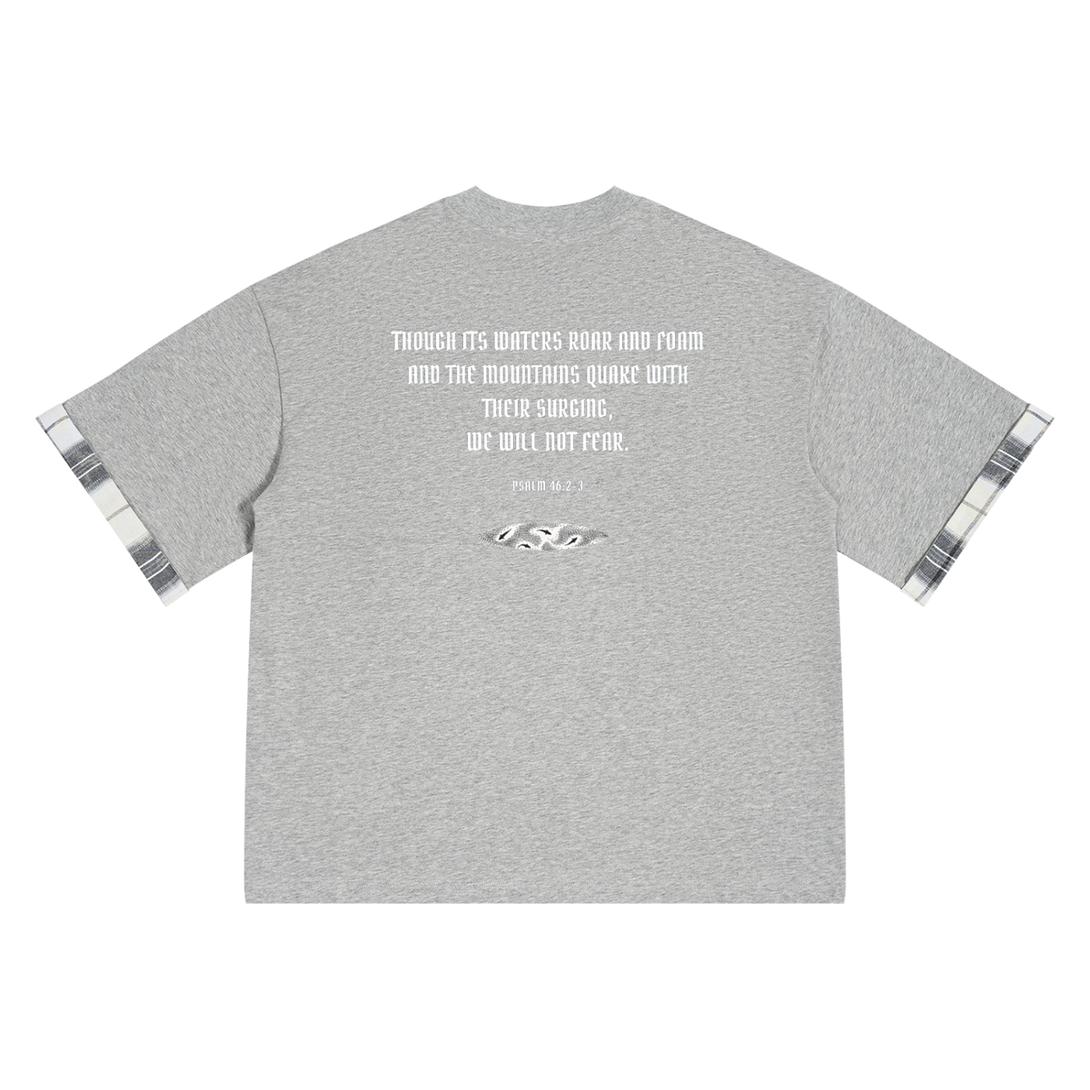 Men's Sonoma Surf Plaid Paneled T-Shirt