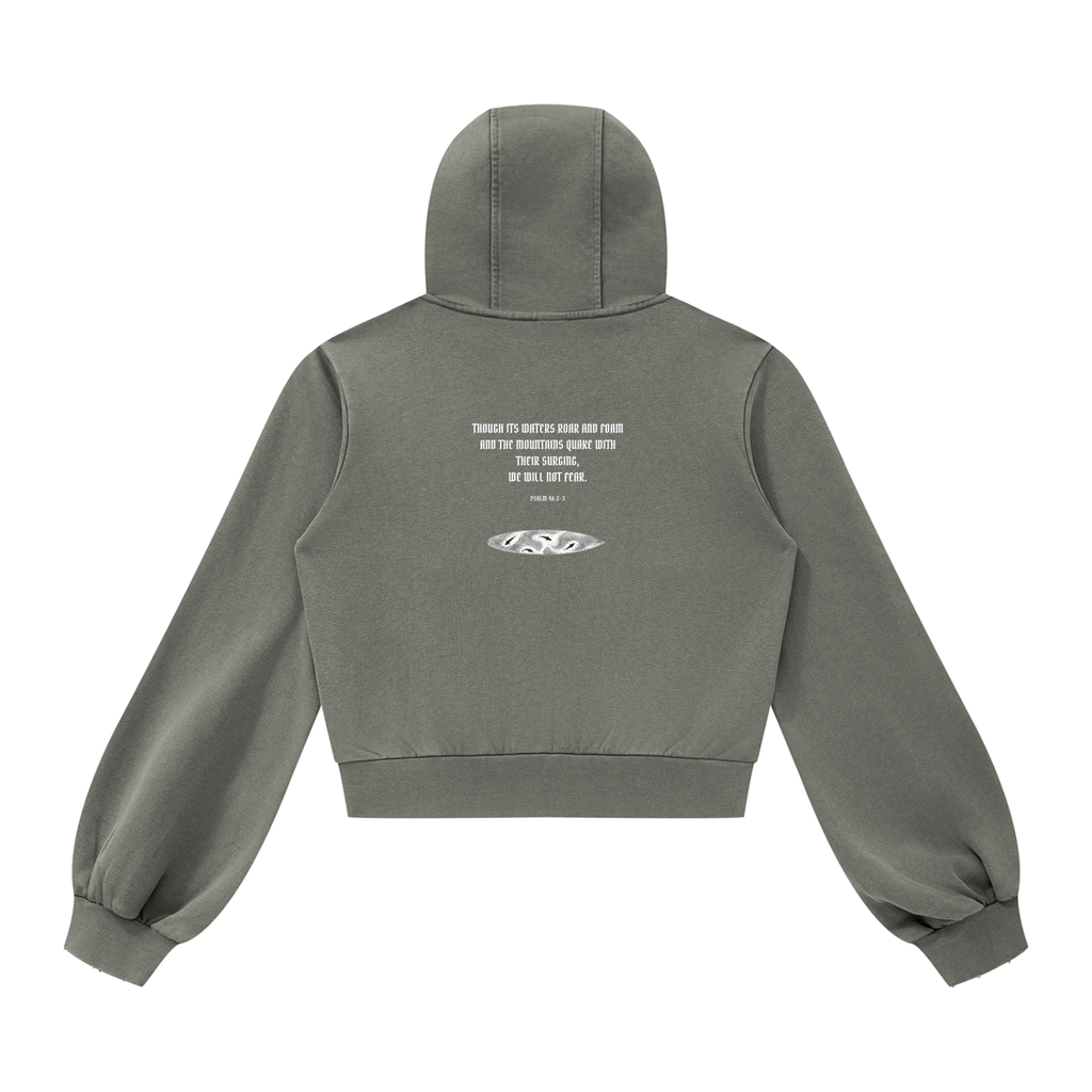Women’s Vintage Wash Full Zip Hoodie