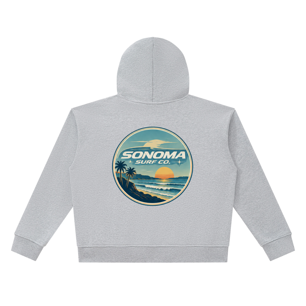'Sand Bar' Zip up Hoodie