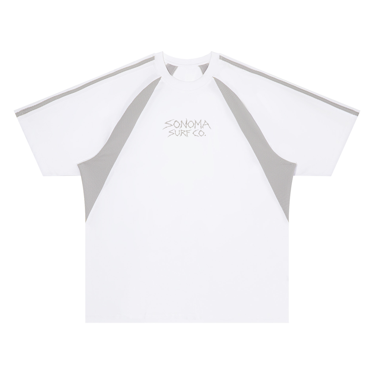 Unisex 'Manta Ray' Paneled T-Shirt