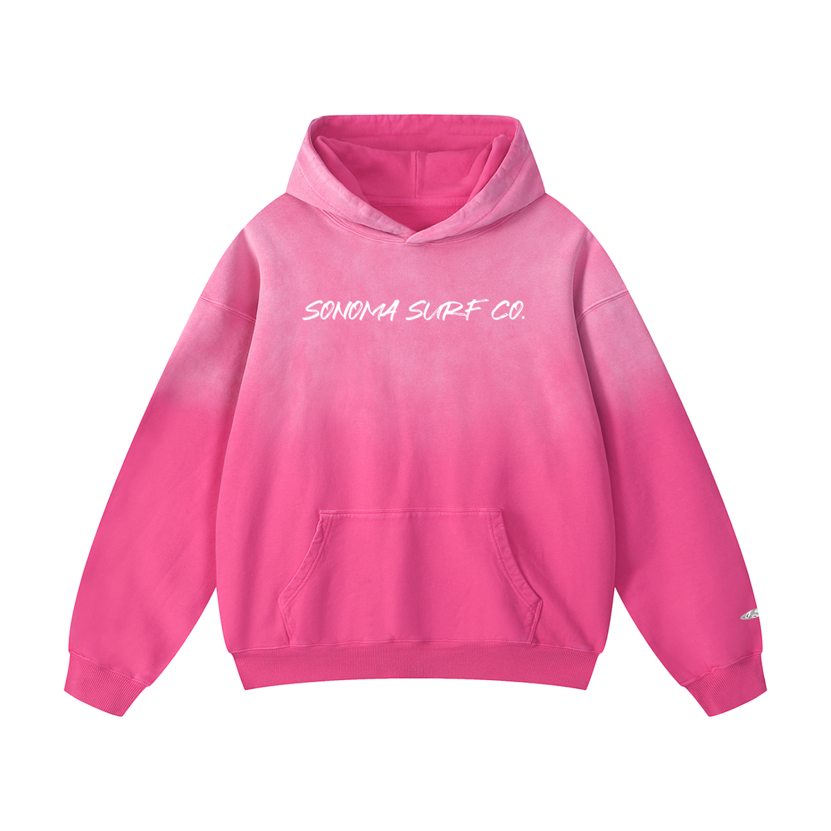 Women's Oversized Ombre Hoodie