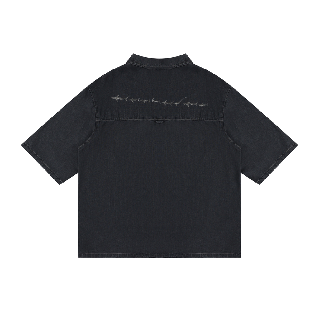 Men's Classic Collared 'Food Chain' Shirt